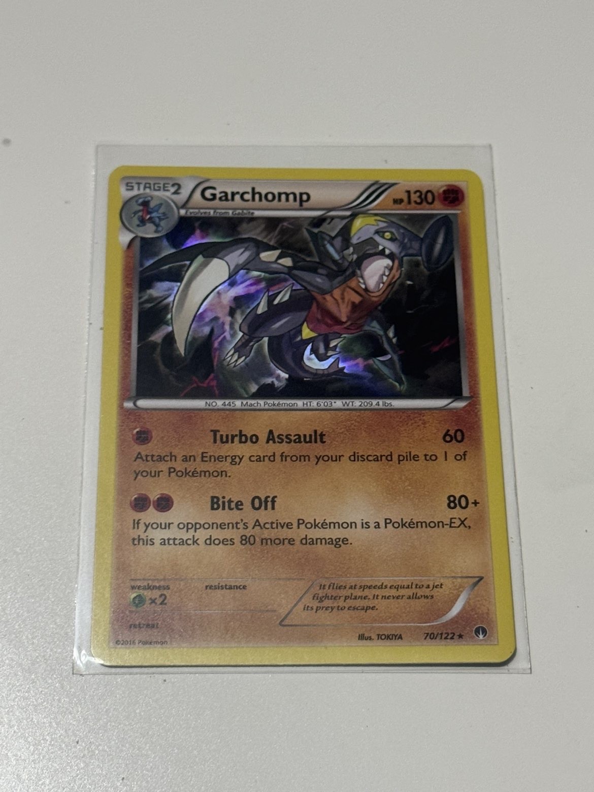 POKEMON TCG GARCHOMP BREAKPOINT 70/122 HOLO RARE LP FAST DISPATCH