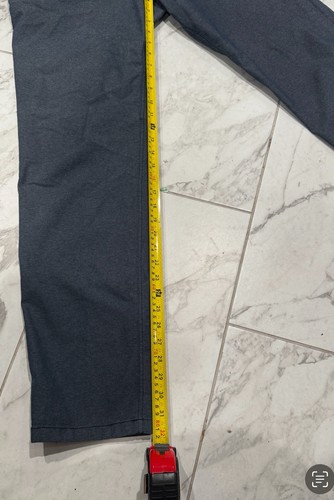 Lululemon ABC Pant Slim *Tech Canvas Size 36 ” Heathered Deep Navy - Picture 8 of 8