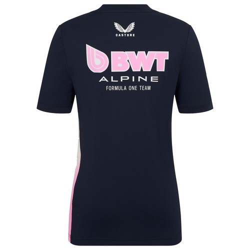 Youth Castore Navy Alpine 2025 Team Wear Set Up T-Shirt - Picture 3 of 3