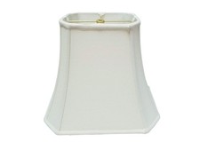 Rectangle Cut Corner Lamp Shade - White - 5 x 6.5 x 8 x 12 x 10