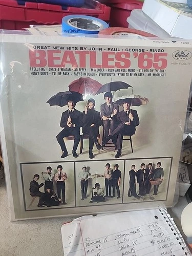 The Beatles / Beatles ‘65 1978 Vinyl LP VG/VG+ Capitol Purple Label ST-2228