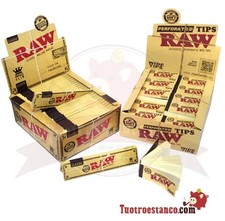 Cartine RAW King Size di 110 mm + Filtri cartone RAW Larghezza