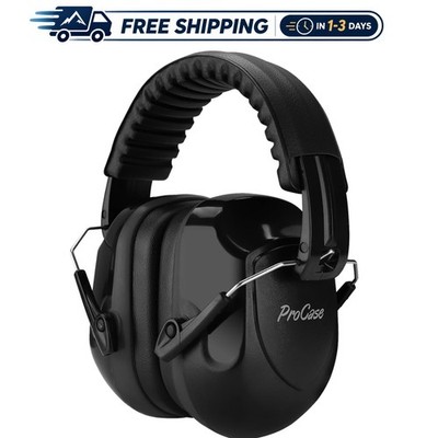 SNR 33dB Professional Hearing Protection Ear Muffs for Total Comfort & Safety