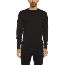 Heavyweight Men's Wool Crew Top - 100 Merino Wool
