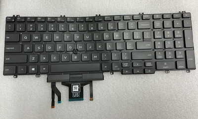 THDMY DELL Latitude 5510 5511 Precision 3550 3551 Backlight Keyboard K5
