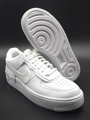 NEW Nike Air Force 1 Shadow Triple White CI0919-100 Women Size 11 W/Box (no lid)