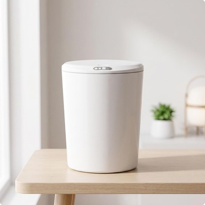 Smart Sensor Trash Bin Touchless Electric Trash Bin Wastebasket Small Modern for