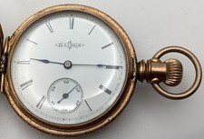 1890 Illinois Grade 141   Model 1  6s  11J Gold Filled Hunter Pocket Watch