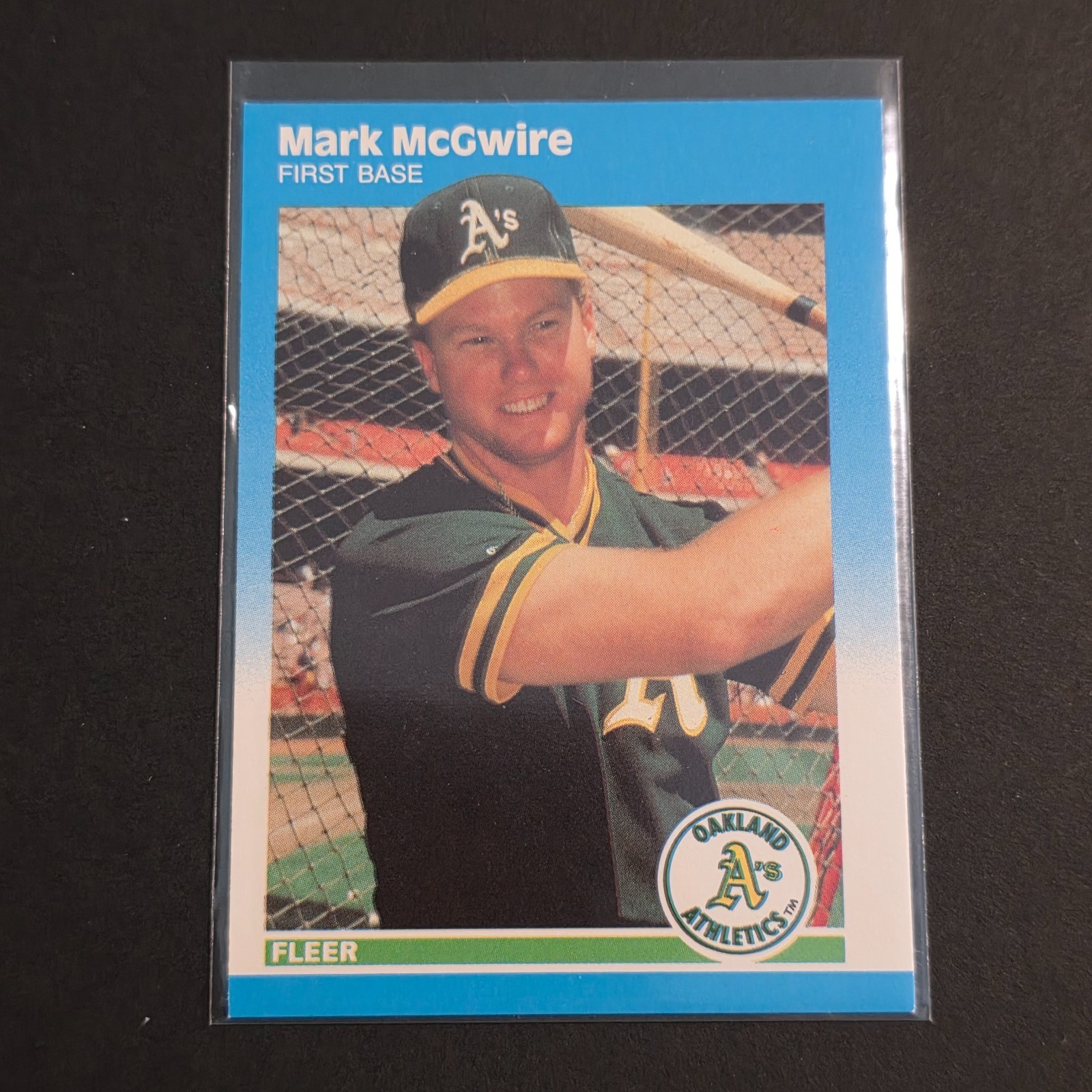 1987 Fleer Update - Mark McGwire #U-76