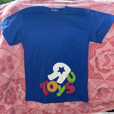 Vintage Toys R Us T-Shirt - Blue- Employee Small 1990s