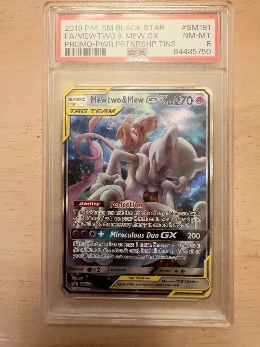 Mew Pokémon TCG Professional Sports Authenticator (PSA) Grade 8