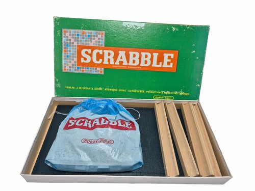 SCRABBLE - Spear Spiel Nr. 26022 - Brettspiel alte Version 1955 Holzsteine - Bild 3 von 4