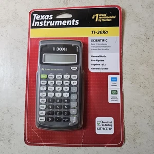 Scientific Calculator Texas Instrument TI-30Xa