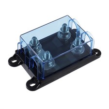 1 Pack 2-Way AMG Mega Fuse Holder, ANM-B2, Block, 12V, Auto, Marine, High Amp