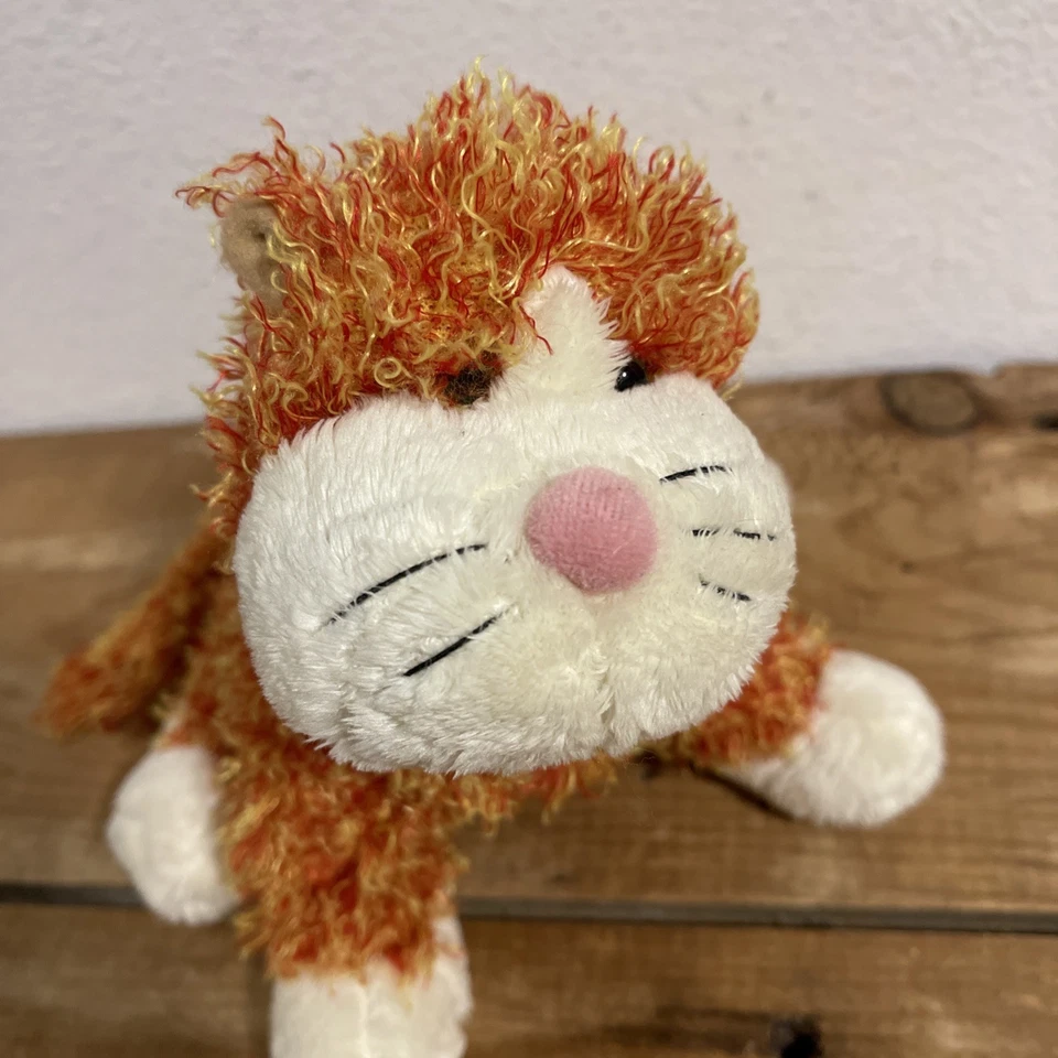 GANZ Webkinz Cheeky Cat Orange Original Plush Used Rare Retired No Code - image 3 of 4