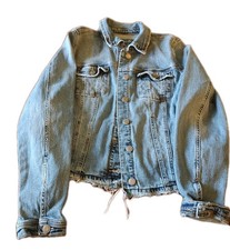Maurices Women's Blue Denim Jean Jacket size M