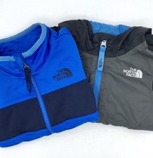 The North Face Dry Vent Zipline Rain Jacket & Track Zip Jacket  Size 2T-3T