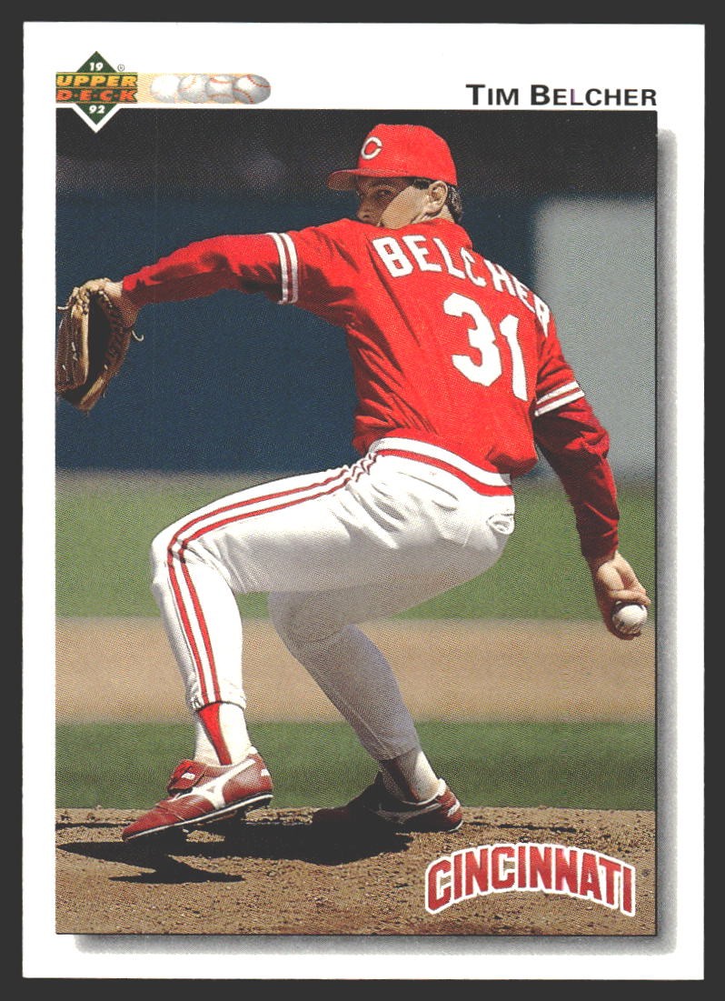 Tim Belcher #761 1992 Upper Deck Cincinnati Reds