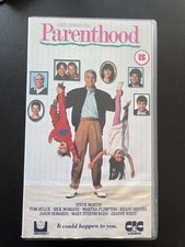Parenthood VHS 1989 Steve Martin, Tom Hulce, Rick Moranis Movie Classic