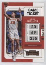 2021-22 Panini Contenders Game Ticket Bronze John Collins #14 xm0
