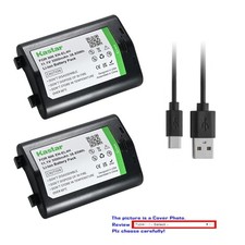 Kastar 11.1V 3500mAh EN-EL4H Type-C Battery Pack for Nikon D2 D2H D2Hs D2X D2Xs