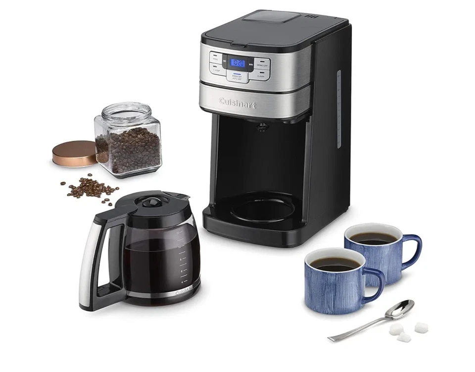 Cuisinart Automatic Grind and Brew 12-Cup Coffeemaker with 1-4 Cup Setting - Image 3 of 4