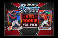 2025 Bowman Chrome || YOU PICK [RED ROOKIE] YOU PICK ||