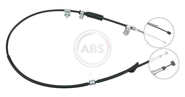 A.B.S.-OE K15698-OE Cable Pull, parking brake for MG,ROVER