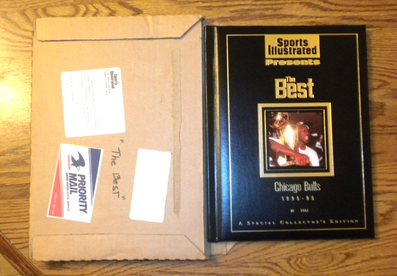 1995-96 Sports Illustrated The Best Chicago Bulls  Collector's Edition