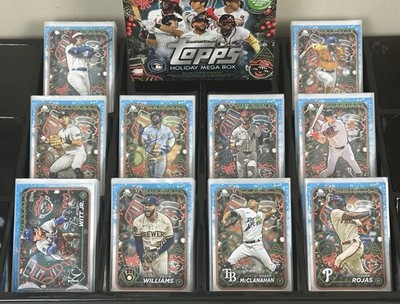 2024 Topps Holiday Baseball - Base Inserts Parallels - Pick Your Card