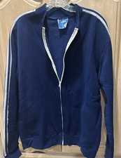 Vintage Adidas Ventex Tracksuit Set Mens Jacket Pants Made in France blue OG