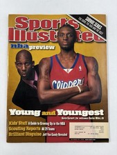 Oct 30 2000 Sports Illustrated Kevin Garnett Darius Miles NBA Preview Issue