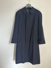Vintage BURBERRY Burberrys  Men  s Trench Coat Blue Size 50 