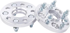 2pc 5x100 Hubcentric Wheel Spacers 15MM 12x1.5 Studs for Toyota 54.1mm Hub