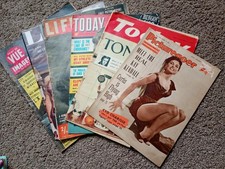 vintage 1950s and 1960s British weekly print publications