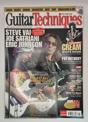 Guitar Techniques Magazine May 2006 No. 125 Steve Vai Joe Satriani (1 of 2)