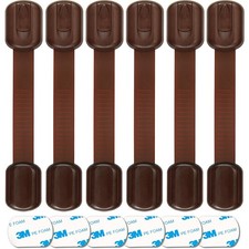 Baby Proofing Safety Cabinet Locks - Proof Latches for Drawer Cupboard Dresse...