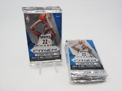 2014-15 Panini Prizm Basketball Sealed Blaster Pack 4 Cards Wiggins RC Year