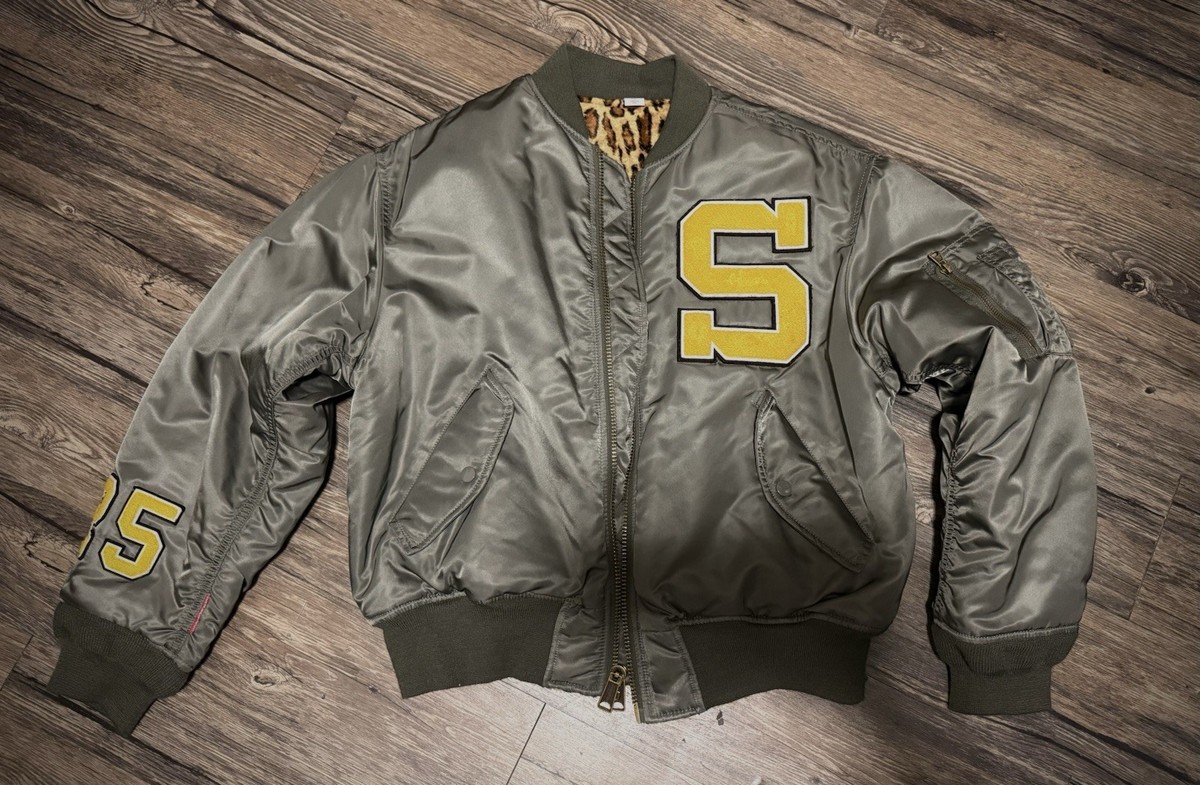 Supreme x GOODENOUGH Reversible MA-1 Bomber Jacket - Size Small