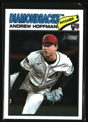 2026 Topps Heritage Andrew Hoffman Chrome #211 Arizona Diamondbacks