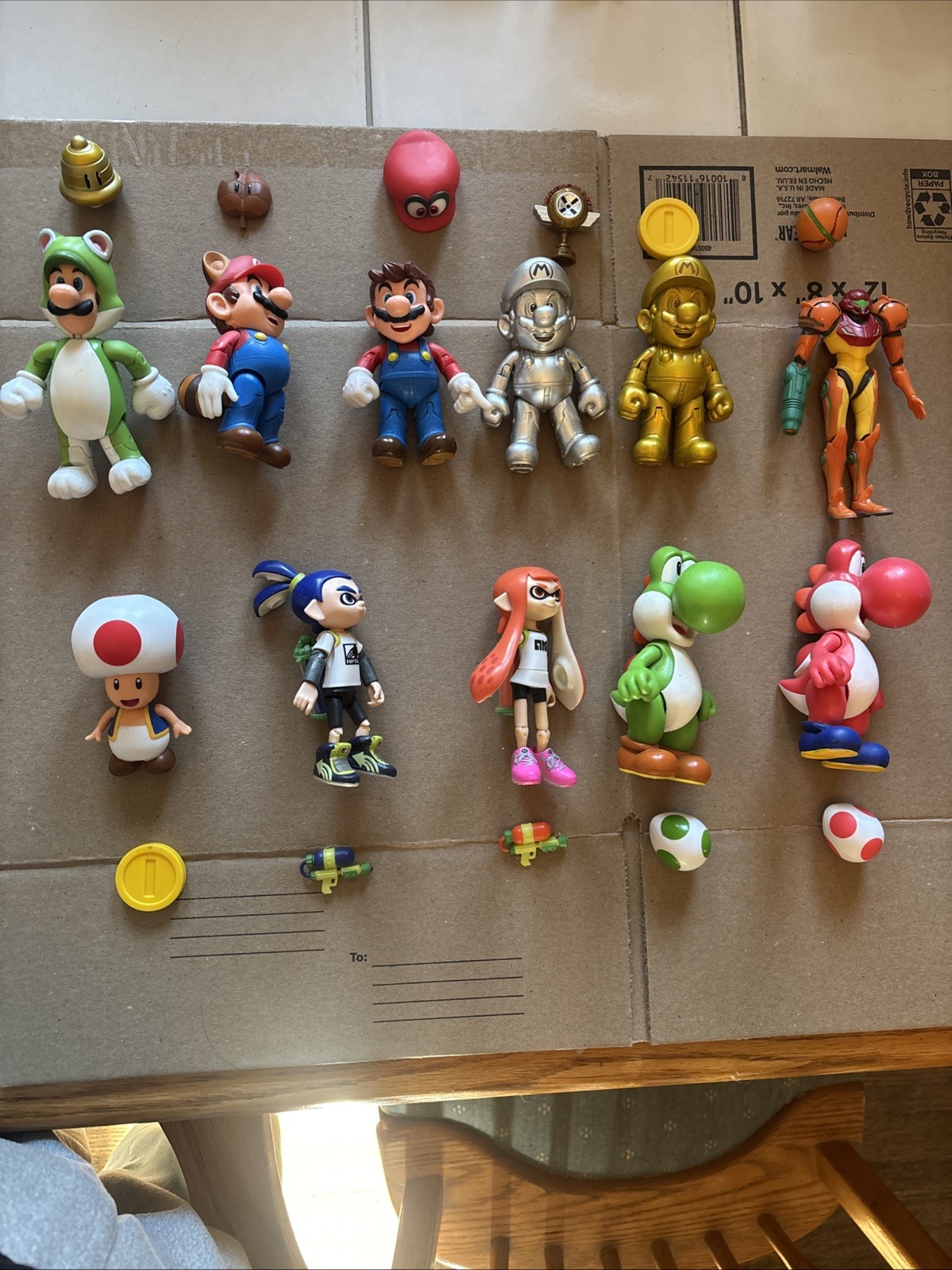 Set Mario, Splatoon, Metroid Accessories