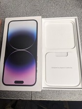 Apple MQ8R3LL/A iPhone 14 Pro MAX 128 GB DEEP PURPLE - Empty Box