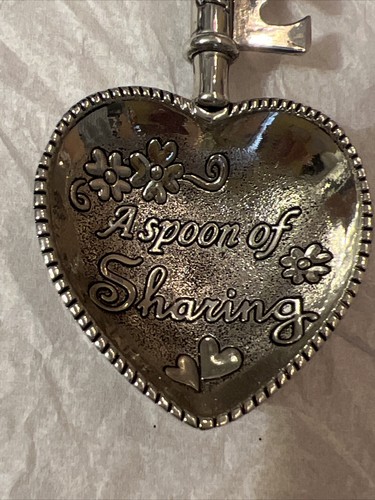 "Friends A Spoon of Sharing" 1 Measuring Key Teaspoon Best Friends Gift - Picture 2 of 11