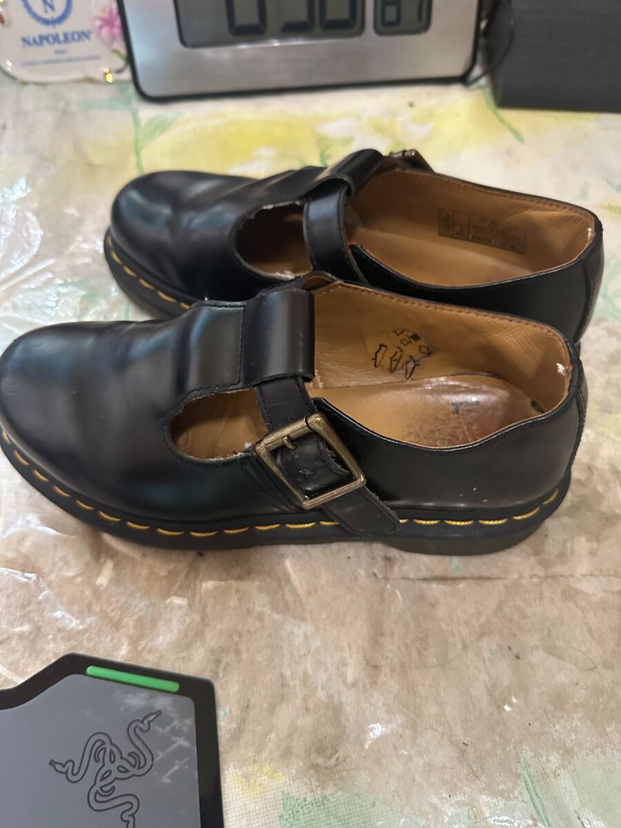 Dr Martens Polley T-Bar Polly Mary Jane Shoes USL 5 UK 3 EU Dr Martens Polley T-Bar Polly Mary Jane Shoes USL 5 UK 3 EU