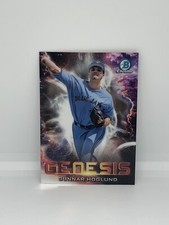 2021 Bowman Draft Chrome Gunnar Hoglund RC Genesis Insert Blue Jays #19 Pick
