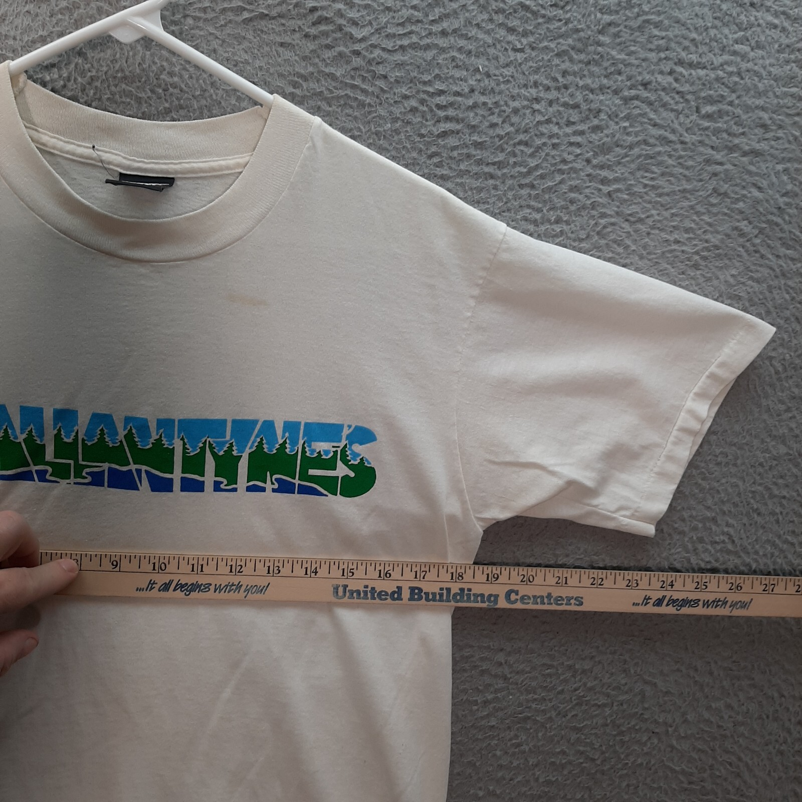 Vintage Screen Stars Best Shirt Adult Large White Ballantynes Cove Canada 1990s