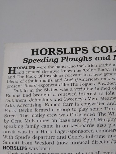 HORSLIPS COLLECTION CASSETTE BOXSET DIGITALLY REMASTERED 100% PLAY TESTED RARE - Picture 9 of 12