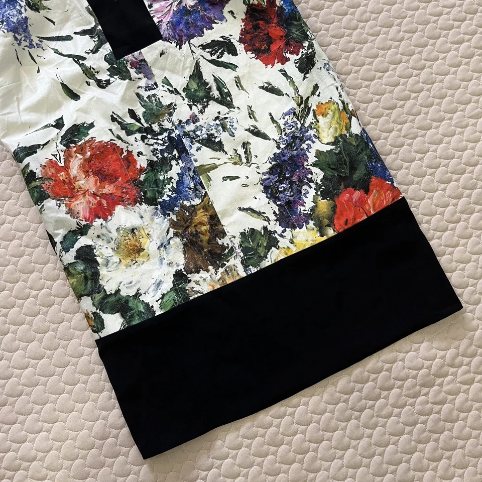 Vince nuevo sin etiquetas. Mini Vestido Floral Seda Talla S Foto 4 de 4