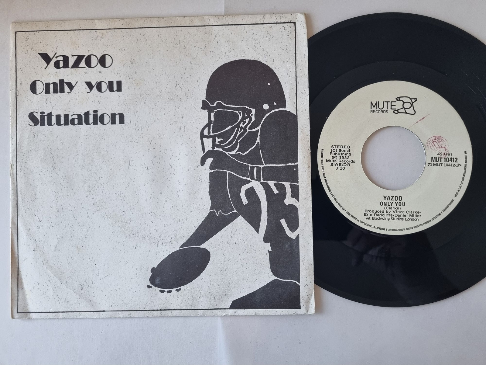 Yazoo - Only You/ Situation 7'' Vinyl Italy