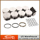 Pistons with Rings Set for 99-07 CHRYSLER/DODGE/JEEP/MITSUBISHI 4.7L SOHC V8 16V